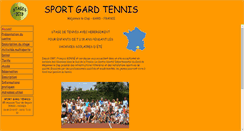 Desktop Screenshot of gardtennis.com